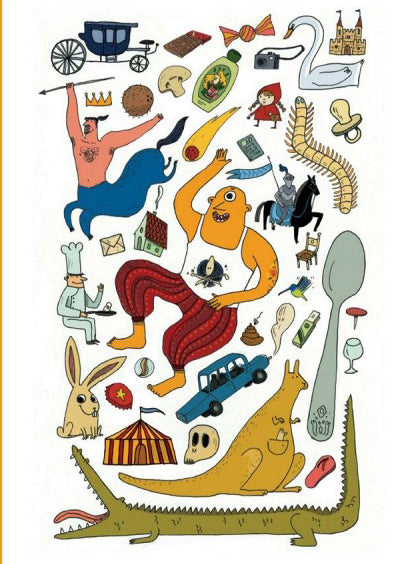Libro - El abecedario travieso: encuentra la palabra intrusa